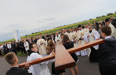 Bralin powitał symbole Światowych Dni Mlodzieży