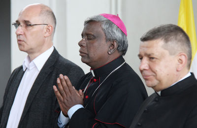  Bp Moses D. Prakasam z Indii w Diecezji Kaliskiej