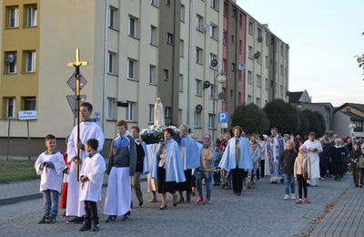 Nabożeństwo Różańcowe na ulicach Wieruszowa