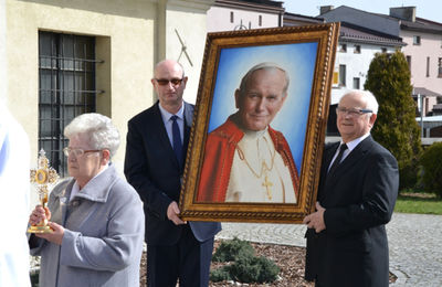 Relikwie Św. Jana Pawła II w Wieruszowie