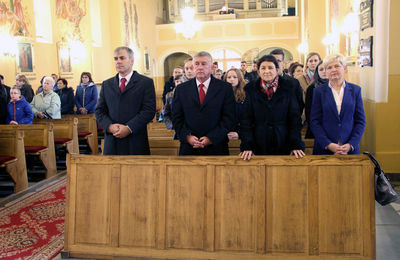 Jubileusz Gimnazjum im. św. Jana Pawła II w Marchwaczu