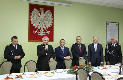 Spotkanie opłatkowe w Straży Pożarnej w Krotoszynie 