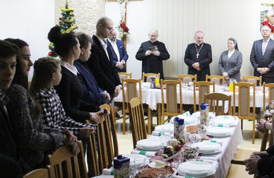 Opłatek w Placówce Wsparcia Dziecka i Rodziny w Pleszewie