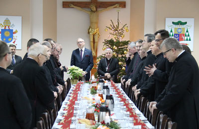 Wigilia w Wyższym Seminarium Duchownym w Kaliszu