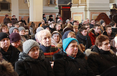 Pielgrzymi z diecezji u świętego Józefa