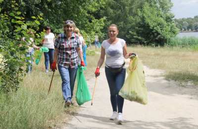 „Posprzątajmy razem” – ekologiczny piknik nad zalewem Szałe