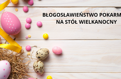 Obrzęd błogosławieństwa pokarmów podczas śniadania wielkanocnego