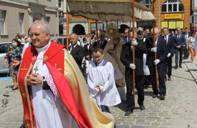 Uroczystość Bożego Ciała w Ostrowie Wielkopolskim