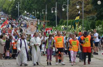 282. Wieruszowska Pielgrzymka Piesza dotarła na Jasną Górę