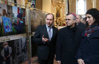 "Człowiek i wiara" - otwarcie wystawy fotograficznej w Sanktuarium Świętego Józefa w Kaliszu