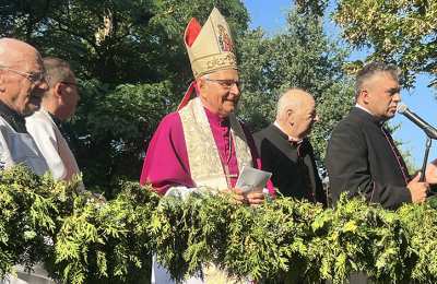 Odpust ku czci świętego Rocha na mikstackim wzgórzu